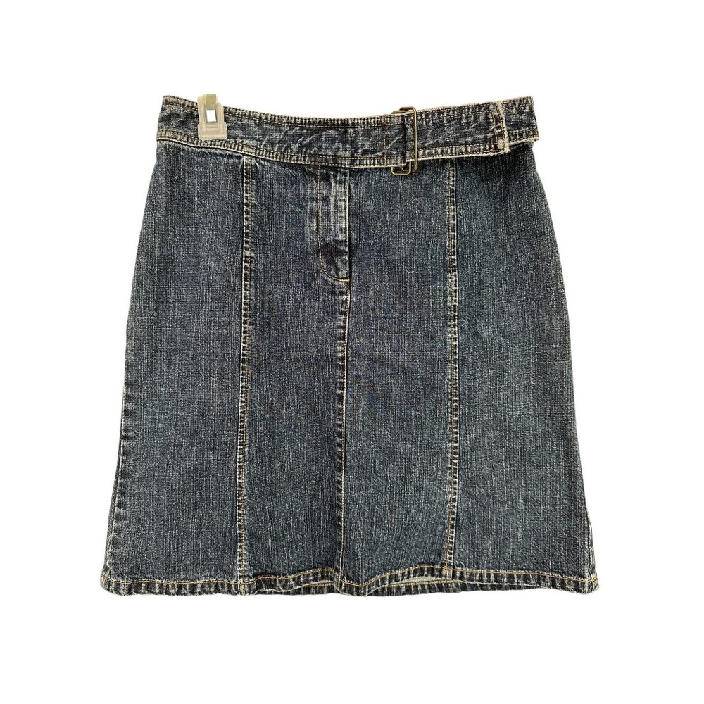 Kenneth Cole denim mini skirt, Size 6